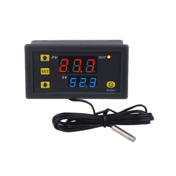 2020 Useful W3230 LED Digital Thermostat Temperature Control DC 12V AC 220V 20A Mini LED Display Thermostat Waterproof Probe
2020 Useful W3230 LED Digital Thermostat Temperature Control DC 12V AC 220V 20A Mini LED Display Thermostat Waterproof Probe