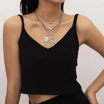 Fashion Retro Dragon Shape Rose Multi-element Women's Necklace Women Girl Party Festival Banquet Birthday Gift
Fashion Retro Dragon Shape Rose Multi-element Women's Necklace Women Girl Party Festival Banquet Birthday Gift