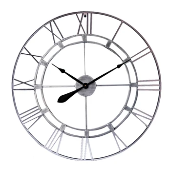 76cm 30 Inches Stereo Wrought Iron Roman Numeral Wall Clock Silent Hanging Clock For Home- Retro Silver/Retro Black/Retro Golden
76cm 30 Inches Stereo Wrought Iron Roman Numeral Wall Clock Silent Hanging Clock For Home- Retro Silver/Retro Black/Retro Golden