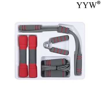4pcs Multifunction Hand Grip Set Wrist Strengthener Forearm Grip Workout Kit Hand Gripper Jump Rope Exercise Gym Sport Equipment
4pcs Multifunction Hand Grip Set Wrist Strengthener Forearm Grip Workout Kit Hand Gripper Jump Rope Exercise Gym Sport Equipment