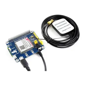 AiSpark 4G/3G/2G/GSM/GPRS/GNSS HAT for Raspberry Pi, Based on SIM7600G-H,LTE CAT4, the Global Version
AiSpark 4G/3G/2G/GSM/GPRS/GNSS HAT for Raspberry Pi, Based on SIM7600G-H,LTE CAT4, the Global Version