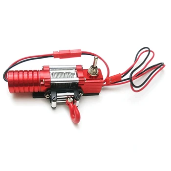 RC Rock Crawler Metal Electric Winch for 1/10 Land Rover D90 D110 SCX10
RC Rock Crawler Metal Electric Winch for 1/10 Land Rover D90 D110 SCX10