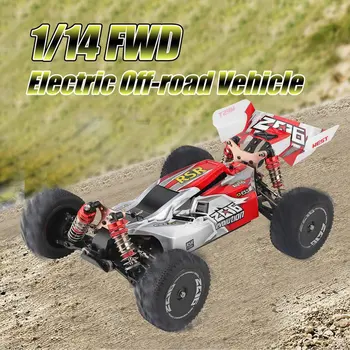 

WLtoys 1/14 144001 RTR 2.4GHz RC Drift Racing Car 4WD Competition 60 km/h Metal Chassis Hydraulic Shock Off-Road RC Formula Car