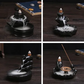 Super Deal Portable Backflow Incense Burner Waterfall Ceramic Back Flow Incense Holder Home Decor Reflux Incense Burner
Super Deal Portable Backflow Incense Burner Waterfall Ceramic Back Flow Incense Holder Home Decor Reflux Incense Burner