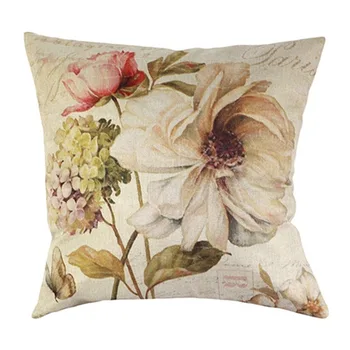 Vintage Floral/Flower flax Decorative Throw Pillow Case Cushion Cover Home Sofa Decorative
Vintage Floral/Flower flax Decorative Throw Pillow Case Cushion Cover Home Sofa Decorative