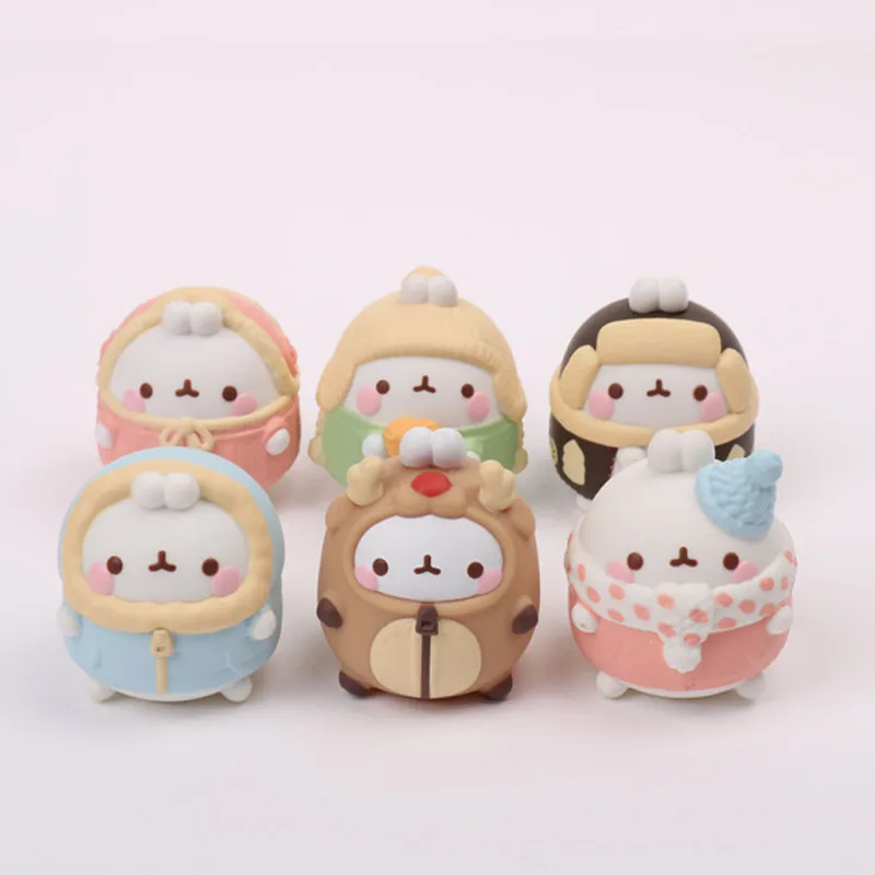 Korea Toys Molang Rabbit Winter limited Blind Box Surprise Box Anime Figures Cute Model Doll Kawaii Accessories Decor Collection
Korea Toys Molang Rabbit Winter limited Blind Box Surprise Box Anime Figures Cute Model Doll Kawaii Accessories Decor Collection