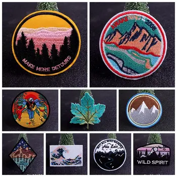 Ironing Patches Art Badges Iron On Patch Embroidered Patches For Clothes High Quality Scenery Letter Stickers For Coat Applique
Ironing Patches Art Badges Iron On Patch Embroidered Patches For Clothes High Quality Scenery Letter Stickers For Coat Applique