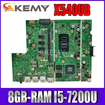 Akemy X540UB Laptop motherboard With 8GB-RAM I5-7200U (V2G) for ASUS X540UB X540UV X540UBR original mainboard 90NB0IM0-R00060 
Akemy X540UB Laptop motherboard With 8GB-RAM I5-7200U (V2G) for ASUS X540UB X540UV X540UBR original mainboard 90NB0IM0-R00060