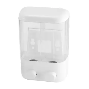 1000ml Bathroom Soap Dispenser Double Slot Wall Mounted Adhesive Shampoo Container Clear Liquid Lotion Storage
1000ml Bathroom Soap Dispenser Double Slot Wall Mounted Adhesive Shampoo Container Clear Liquid Lotion Storage