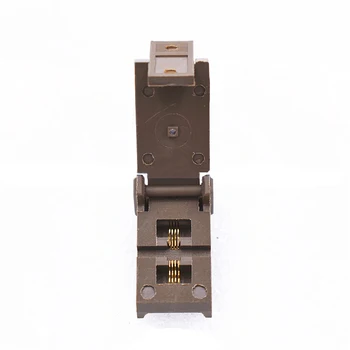 DFN8 WSON8 QFN8 Programming Socket Pin Pitch 0.5mm IC Body Size 2*3mm Clamshell Test Socket ZIF adapter Kelivn socket
DFN8 WSON8 QFN8 Programming Socket Pin Pitch 0.5mm IC Body Size 2*3mm Clamshell Test Socket ZIF adapter Kelivn socket