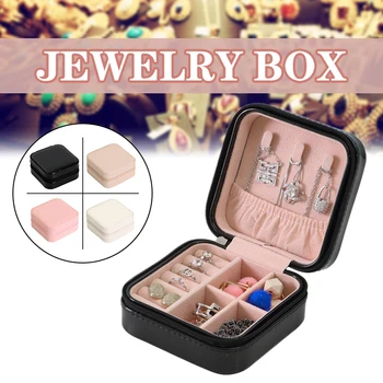 PU Jewelry Box Portable Storage Organizer Earring Holder Zipper Women Jewelry Display Travel Case Ring Earring Storage Case
PU Jewelry Box Portable Storage Organizer Earring Holder Zipper Women Jewelry Display Travel Case Ring Earring Storage Case