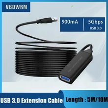 USB 3.0 extension cord 10M 5M Active USB 3.0 Male to female extension cable with Booster USB 3.0 Type A for PC laptop macs
USB 3.0 extension cord 10M 5M Active USB 3.0 Male to female extension cable with Booster USB 3.0 Type A for PC laptop macs