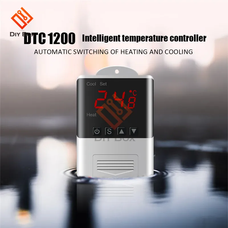 Thermostat DTC 1200 Aquarium Aquarium Hatching Seafood Machine Electronic Digital Microcomputer Computer Intelligent Temperature
Thermostat DTC 1200 Aquarium Aquarium Hatching Seafood Machine Electronic Digital Microcomputer Computer Intelligent Temperature
