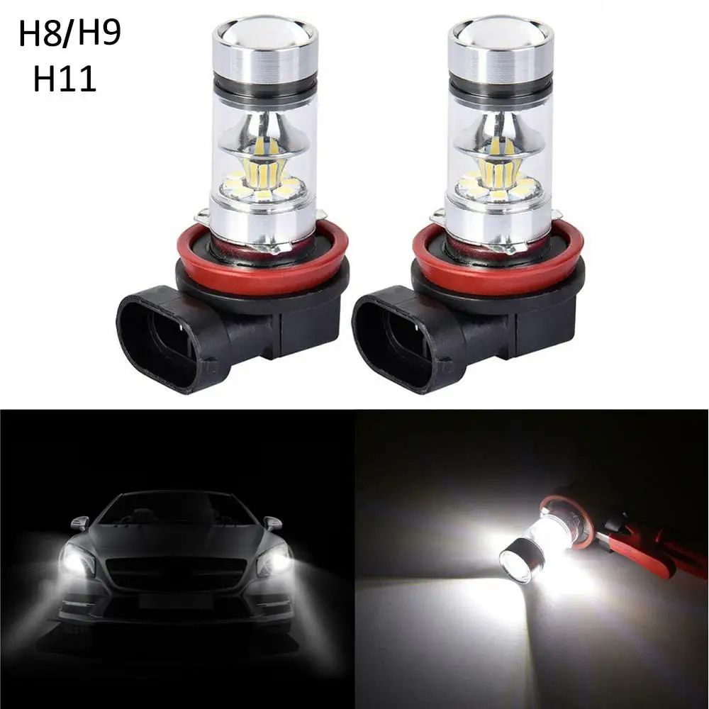 Super Bright 2Pcs H11 H8 H9 LED Fog Light Conversion Kit Bulbs High Power 6000K 100W Headlight Wholesale CSV
Super Bright 2Pcs H11 H8 H9 LED Fog Light Conversion Kit Bulbs High Power 6000K 100W Headlight Wholesale CSV