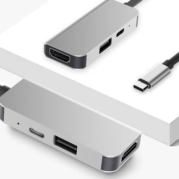 3-in-1 Multi-functional Laptop Splitter Converter Dock USB3.1 Hub Type-C to HD+USB Adapter
3-in-1 Multi-functional Laptop Splitter Converter Dock USB3.1 Hub Type-C to HD+USB Adapter