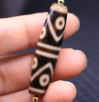 Treasure Magic LKbrother Top Quality Magic Power Tibetan Old Agate Ivory Color 8 Eye Water Wave dZi Bead Pendant 3A
Treasure Magic LKbrother Top Quality Magic Power Tibetan Old Agate Ivory Color 8 Eye Water Wave dZi Bead Pendant 3A