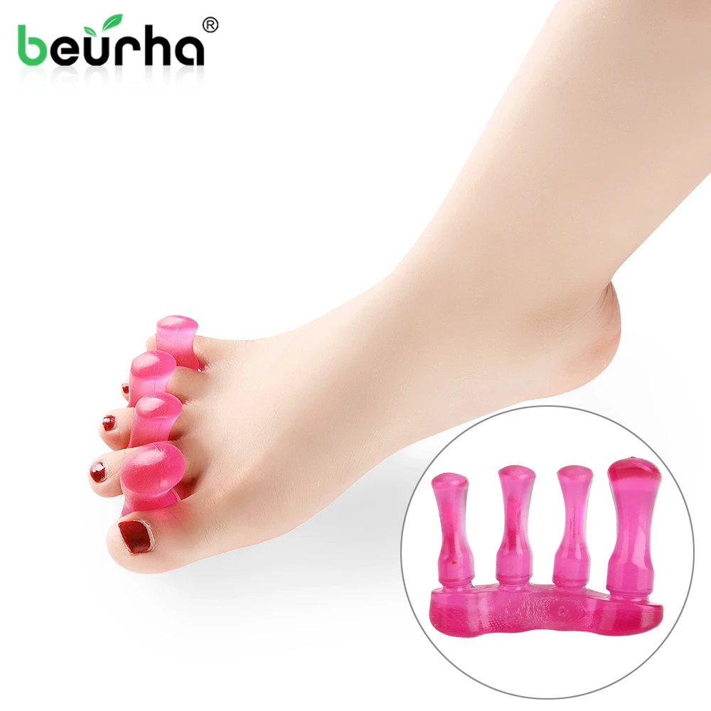 2pcs/set Silicone Gel Bunion Corrector Toe Separators Straightener Spreader Foot Care Tool Hallux Valgus Pro massager
2pcs/set Silicone Gel Bunion Corrector Toe Separators Straightener Spreader Foot Care Tool Hallux Valgus Pro massager