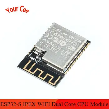 1 PCS ESP32-S IPEX Bluetooth and WIFI Dual Core CPU Module with Low Power Consumption MCU Dual Antenna IOT
1 PCS ESP32-S IPEX Bluetooth and WIFI Dual Core CPU Module with Low Power Consumption MCU Dual Antenna IOT