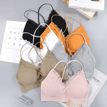 2020 New Arrival Women Push Up Wireless Lace Bra Thin Shoulder Strap Underwear Women Anti-light Shockproof Breath Bra 
2020 New Arrival Women Push Up Wireless Lace Bra Thin Shoulder Strap Underwear Women Anti-light Shockproof Breath Bra