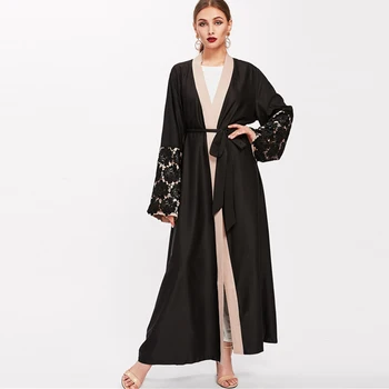 Women Abaya Kimono Cardigan Dubai Hijab Muslim Dress Jilbab Turkish Islamic Clothing Kaftan Abayas Caftan Robe Islam Kleding
Women Abaya Kimono Cardigan Dubai Hijab Muslim Dress Jilbab Turkish Islamic Clothing Kaftan Abayas Caftan Robe Islam Kleding
