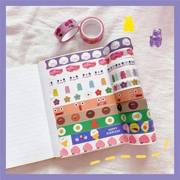 Cute Cloud Smile Face Washi Tape Kawaii Love Heart Masking Tape Decorative Tape For Sticker Scrapbooking Diary Stationery Tape
Cute Cloud Smile Face Washi Tape Kawaii Love Heart Masking Tape Decorative Tape For Sticker Scrapbooking Diary Stationery Tape