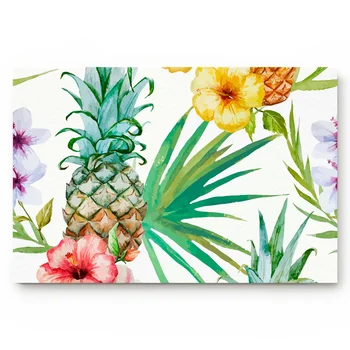 Summer Tropical Leaves Pineapple Flowers Bathroom Non-slip Doormat Bathroom Accessories Living Room Kitchen Doormat
Summer Tropical Leaves Pineapple Flowers Bathroom Non-slip Doormat Bathroom Accessories Living Room Kitchen Doormat
