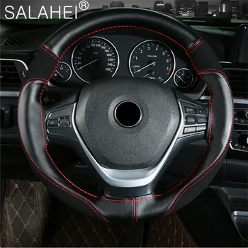 38cm Flannel Leather Covers Car Steering Wheel Cover Hand Sewing Braid On The Steering-wheel With Needle And Thread Car Styling
38cm Flannel Leather Covers Car Steering Wheel Cover Hand Sewing Braid On The Steering-wheel With Needle And Thread Car Styling