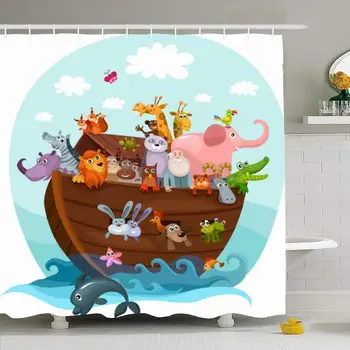 Shower Curtain Set with Hooks 72x78 Transportation Fun Architecture Old Boat Lion Arc Animals Fantasy Top Wildlife Isolated Tale
Shower Curtain Set with Hooks 72x78 Transportation Fun Architecture Old Boat Lion Arc Animals Fantasy Top Wildlife Isolated Tale
