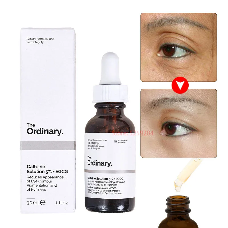 The Ordinary Caffeine Solution 5% + EGCG Remove Black Circle Eye Bags Anti-Wrinkles Essential Liquid for Anti-Aging Pigmentation
The Ordinary Caffeine Solution 5% + EGCG Remove Black Circle Eye Bags Anti-Wrinkles Essential Liquid for Anti-Aging Pigmentation
