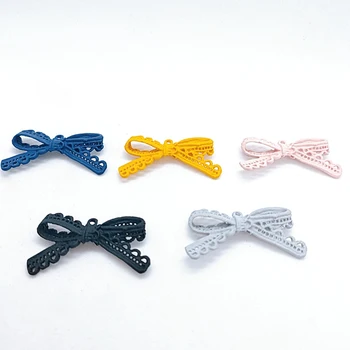 DIY handmade jewelry accessories alloy satin ribbon bow pierced earrings earrings pendant pendant material 4pcs
DIY handmade jewelry accessories alloy satin ribbon bow pierced earrings earrings pendant pendant material 4pcs
