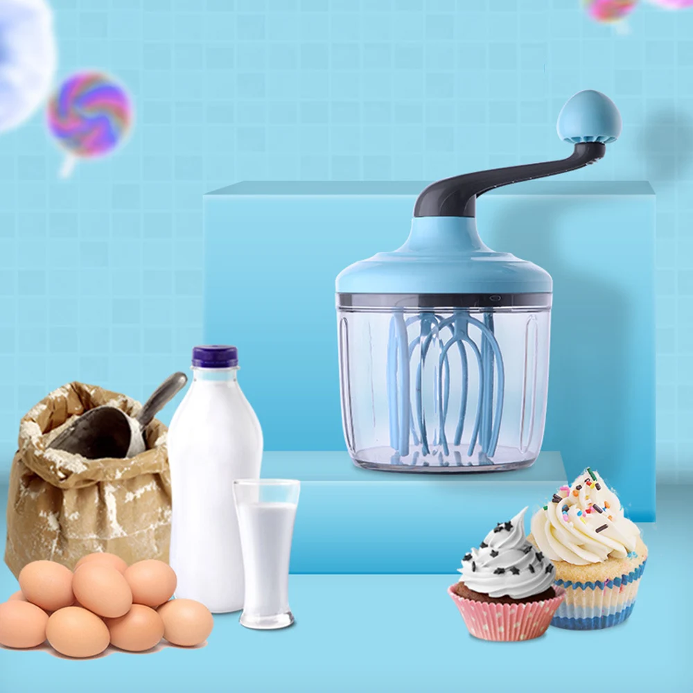 Manual Household Egg Beater Whisk Hand-cranked Stirring Cream Butter Mixer Multi functional Kitchen Blender Baking Tools
Manual Household Egg Beater Whisk Hand-cranked Stirring Cream Butter Mixer Multi functional Kitchen Blender Baking Tools