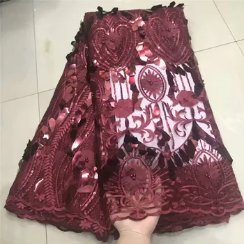 2019 Latest African Net Lace Fabric, High Quality Sequins Nigerian Wedding Lace Fabrics 5Yards Sequins French Tulle lace df84-65
2019 Latest African Net Lace Fabric, High Quality Sequins Nigerian Wedding Lace Fabrics 5Yards Sequins French Tulle lace df84-65