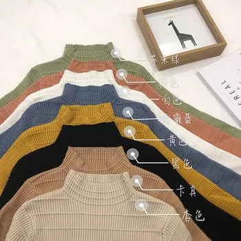 Winter Autumn Women Sweater High Elastic Solid Turtleneck Sweater Women Slim Sexy Tight Bottoming Knitted Pullovers
Winter Autumn Women Sweater High Elastic Solid Turtleneck Sweater Women Slim Sexy Tight Bottoming Knitted Pullovers