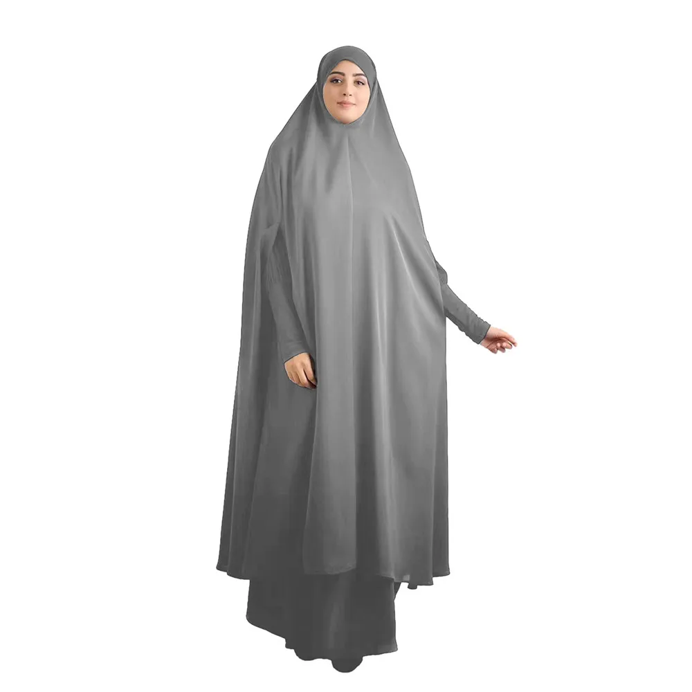 

Мусульманское женское Молитвенное платье Рамадан верхняя одежда с капюшоном абайя ИД Исламская джалабия Арабская одежда индейка Кафтан Дубай Abayas наряд