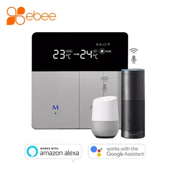 EBEE Smart WiFi Thermostat Temperature Controller Works with Warm Floor Cable 
EBEE Smart WiFi Thermostat Temperature Controller Works with Warm Floor Cable