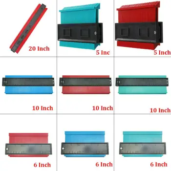 5/6/10/20 Inch Plastic Profile Copy Gauge Contour Gauge Duplicator Standard Wood Marking Tool Tiling Laminate Tiles General Tool
5/6/10/20 Inch Plastic Profile Copy Gauge Contour Gauge Duplicator Standard Wood Marking Tool Tiling Laminate Tiles General Tool