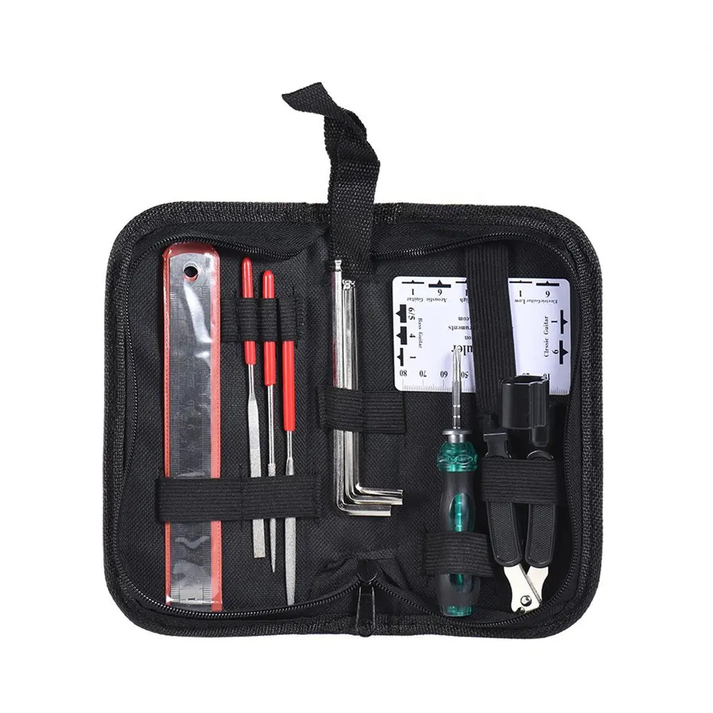 Practical Guitar Care Tool HandBag Clean Maintenance Measure Kit Universal Repair Fix Tool Kit for Guitars 2018 Newest
Practical Guitar Care Tool HandBag Clean Maintenance Measure Kit Universal Repair Fix Tool Kit for Guitars 2018 Newest