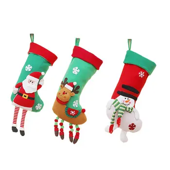 Christmas Long Socks Candy Bag Christmas Decorations Christmas Ornaments Pendant Christmas New Year Home Decor 
Christmas Long Socks Candy Bag Christmas Decorations Christmas Ornaments Pendant Christmas New Year Home Decor