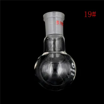 High Quality Round Bottom Glass 1Pc Flask Single Neck Chemistry Boiling Flask 24/29 19/26 1-neck 50ML New
High Quality Round Bottom Glass 1Pc Flask Single Neck Chemistry Boiling Flask 24/29 19/26 1-neck 50ML New