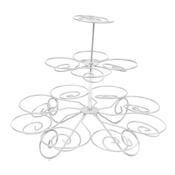 3 levels 13 - Cup display metal support to small cake Cupcake Christmas tree shape for birthday / wedding party
3 levels 13 - Cup display metal support to small cake Cupcake Christmas tree shape for birthday / wedding party