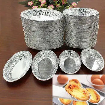 250pcs Disposable Oval Loaf Pan Aluminum Tin Foil Egg Tart Mold Cupcake Muffin Baking Tartlets Cup
250pcs Disposable Oval Loaf Pan Aluminum Tin Foil Egg Tart Mold Cupcake Muffin Baking Tartlets Cup