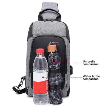 Unilateral with Usb Interface Polyester Mobile Phone Shoulder Bag Chest Knapsack Shoulder Backpack Satchel Luggage Bags
Unilateral with Usb Interface Polyester Mobile Phone Shoulder Bag Chest Knapsack Shoulder Backpack Satchel Luggage Bags