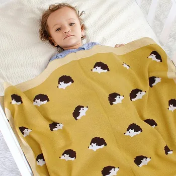 New 2020 Autumn Winter Infant Baby Boy Girl Cartoon Hedgehog Knit Blanket Newborn Baby Quilt Boys Girls Cotton Hold Blanket
New 2020 Autumn Winter Infant Baby Boy Girl Cartoon Hedgehog Knit Blanket Newborn Baby Quilt Boys Girls Cotton Hold Blanket