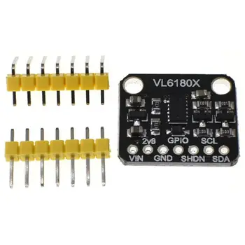 VL6180 VL6180X Range Finder Optical Ranging Sensor Module For Arduino I2C Interface 3.3V 5V Gesture Recognition
VL6180 VL6180X Range Finder Optical Ranging Sensor Module For Arduino I2C Interface 3.3V 5V Gesture Recognition