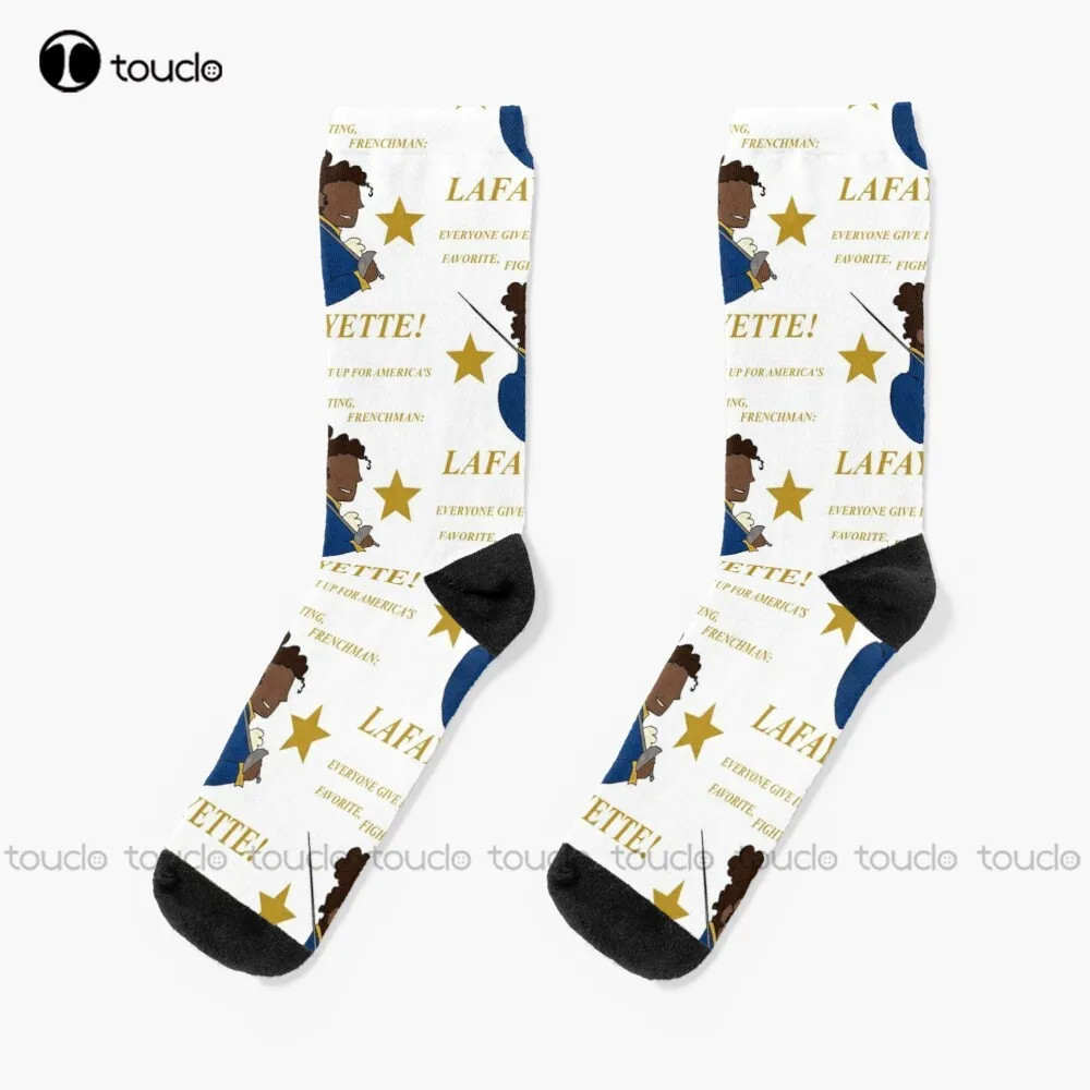 Lafayette! Hamilton Musical Socks For Men Christmas Fashion New Year Gift Unisex Adult Teen Youth Socks 360° Digital Print
Lafayette! Hamilton Musical Socks For Men Christmas Fashion New Year Gift Unisex Adult Teen Youth Socks 360° Digital Print
