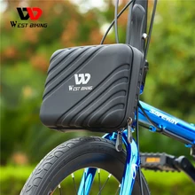 WEST BIKING Waterproof Bicycle Bag Hard Shell Front Storage Case Reflective Cycling Bag BMX Portable Folding Bike Accessories
WEST BIKING Waterproof Bicycle Bag Hard Shell Front Storage Case Reflective Cycling Bag BMX Portable Folding Bike Accessories