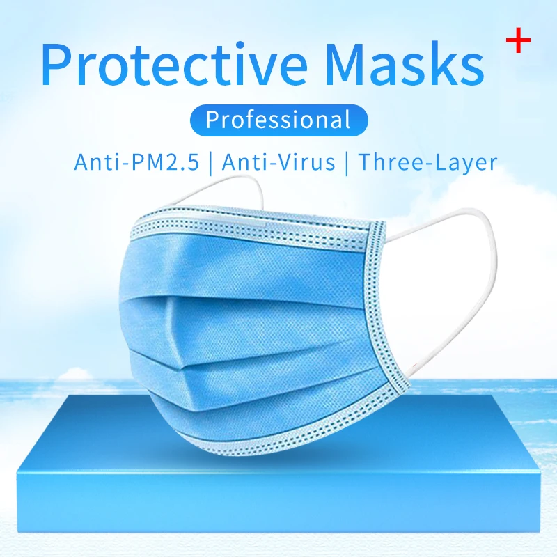 Protective Mask 3 Layer Non-woven Dust Thickened Disposable Mask Features as KF94 FFP2
Protective Mask 3 Layer Non-woven Dust Thickened Disposable Mask Features as KF94 FFP2