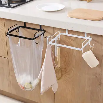 Trash Bag Holder Kitchen Over the Cabinet Garbage Bag Holder with Four Small Hooks 40P
Trash Bag Holder Kitchen Over the Cabinet Garbage Bag Holder with Four Small Hooks 40P