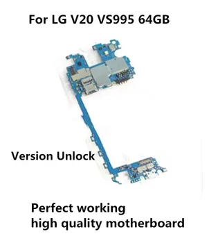 Tested Full Work Original Unlock Motherboard for LG V20 VS995 64GB Circuit Electronic Panel
Tested Full Work Original Unlock Motherboard for LG V20 VS995 64GB Circuit Electronic Panel