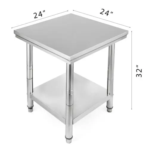 Free shipping of RU Work Prep Table Kitchen Restaurant Stainless Steel Fast and easy assembly
Free shipping of RU Work Prep Table Kitchen Restaurant Stainless Steel Fast and easy assembly